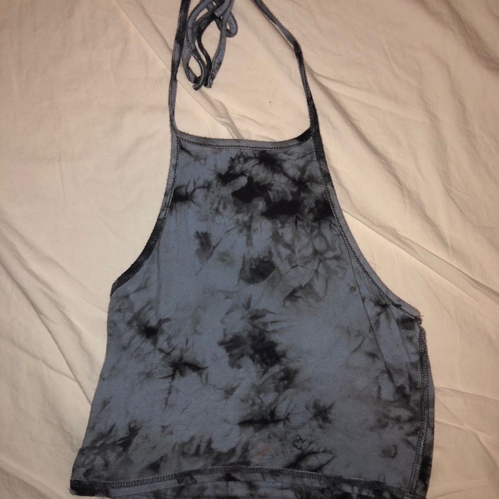 Tie dye around the neck halter